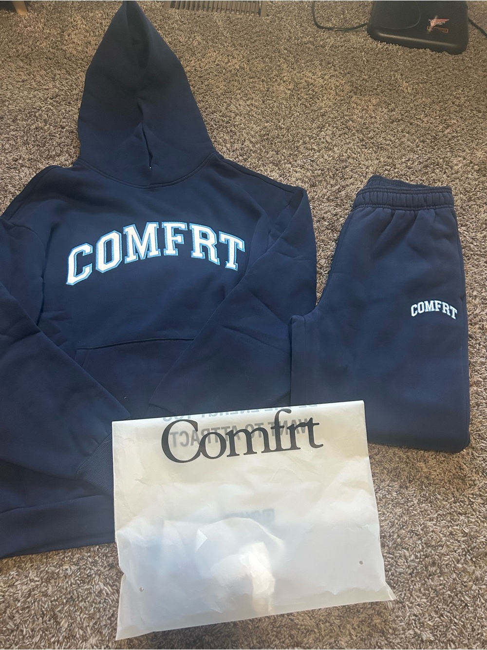 Comfrt hoodie and sweatpants